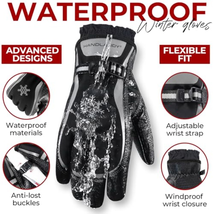 Winter Work Gloves for Men Wom - Winter Glove Insulated のレビューと価格