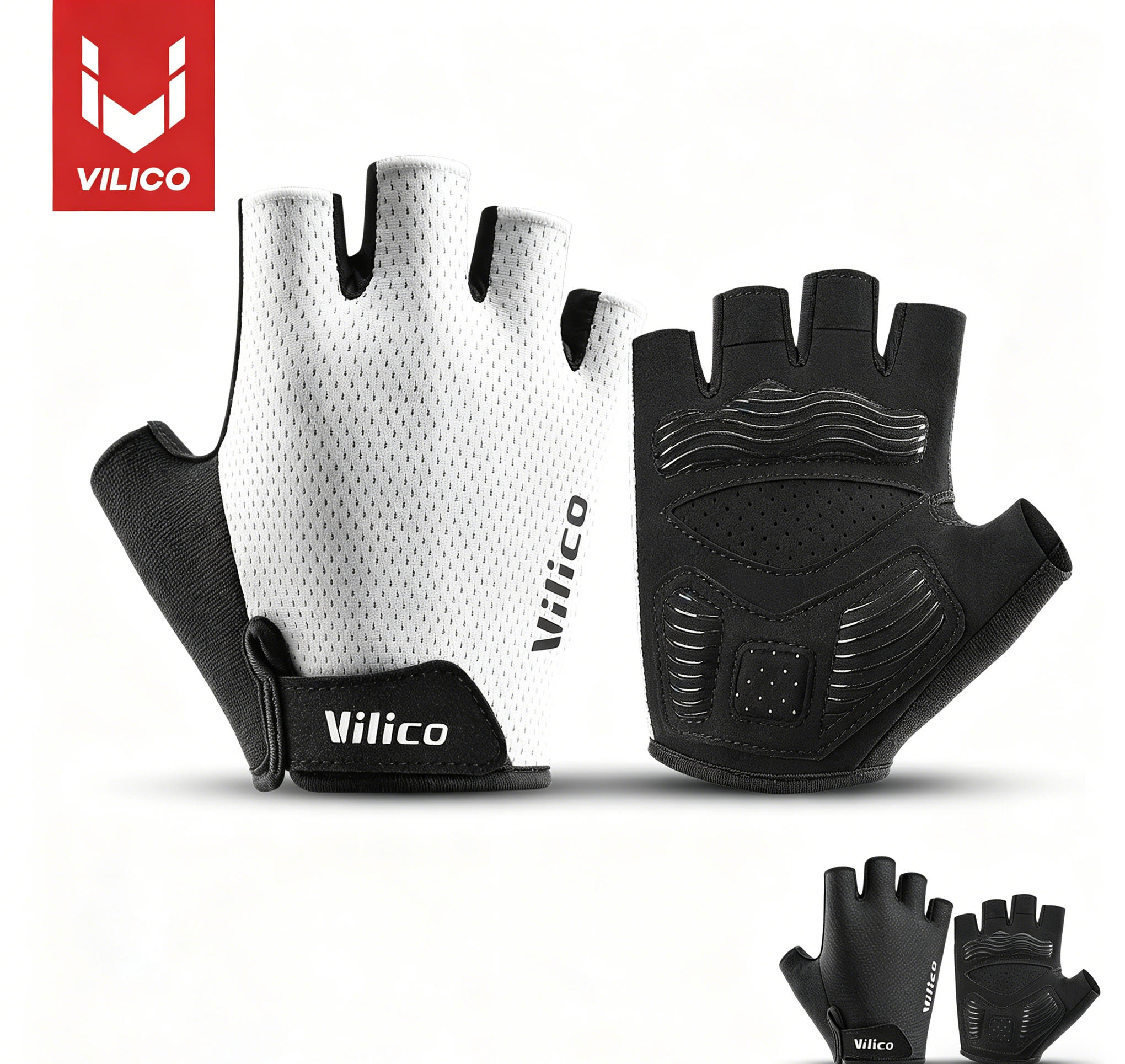 VILICO Breathable Half Finger  - Workout Glove Gym のレビューと価格