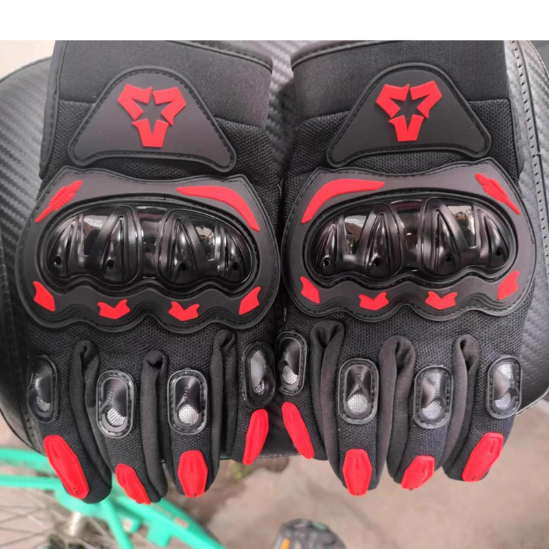 Touch Full-Finger Motorcycle R - Motorcycle Glove Knuckle のレビューと価格