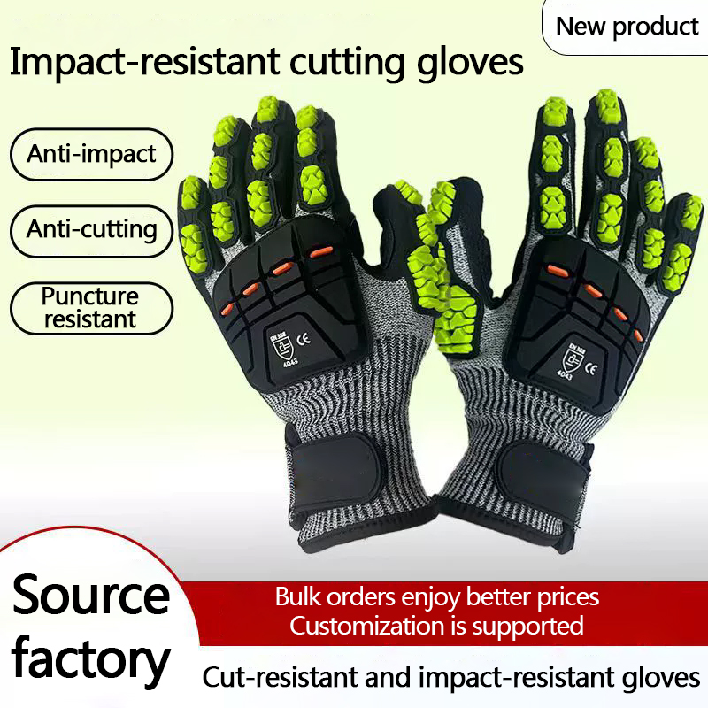 HPPE anti-cutting gloves, TPR  - Cut Resistant Glove のレビューと価格