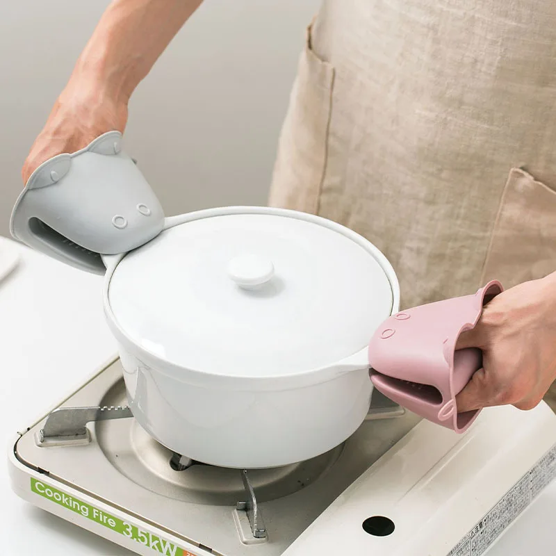 Thickened High-Temperature Res - Oven Mitt Silicone のレビューと価格