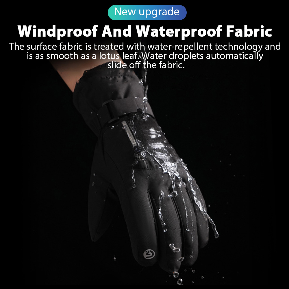 Men Winter Waterproof Cycling  - Ski Glove Waterproof のレビューと価格