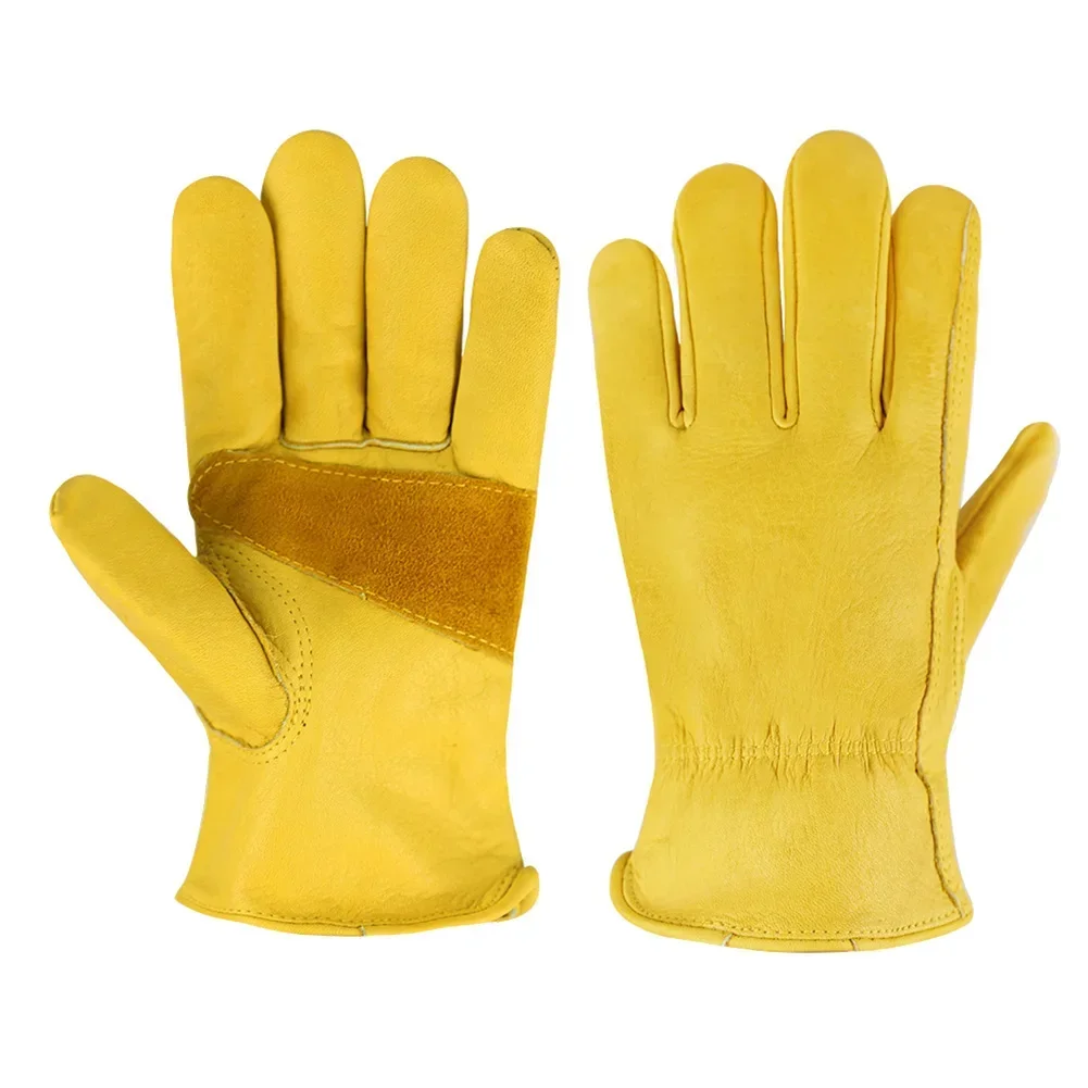 Leather Work Safe Gloves for G - Leather Driving Glove のレビューと価格