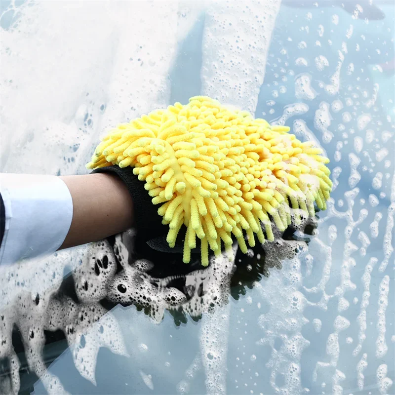 1/5pcs Car Washing Gloves Wate - Gardening Glove Waterproof のレビューと価格