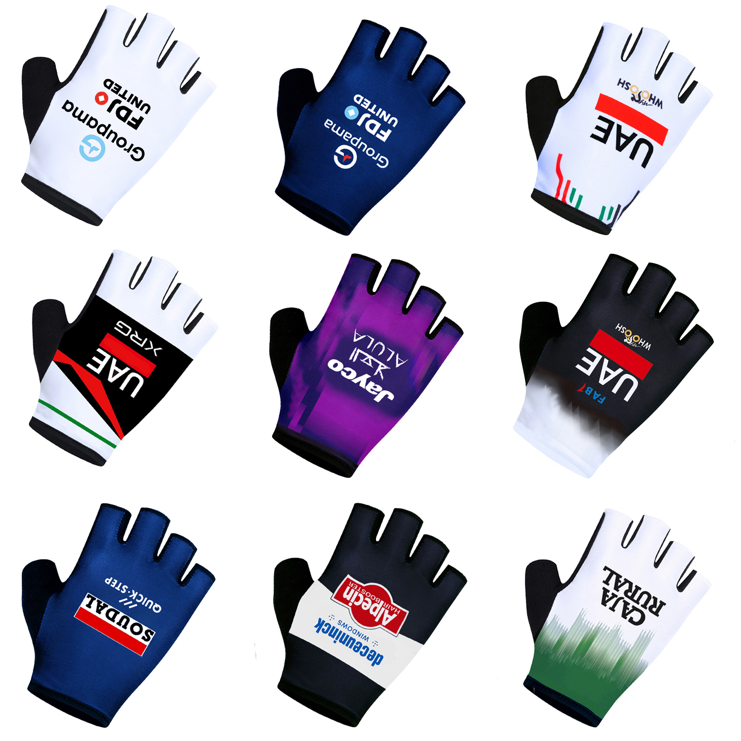 2026 UAE Team Cycling Gloves F - Workout Glove Gym のレビューと価格