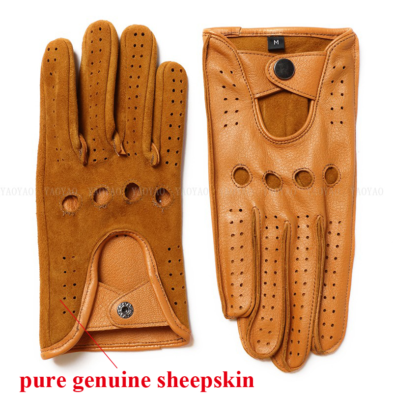 Fashion Accessories Male Sprin - Leather Driving Glove のレビューと価格