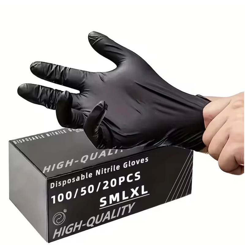 100/50/20PCS Black Nitrile Glo - Nitrile Mechanic Glove のレビューと価格