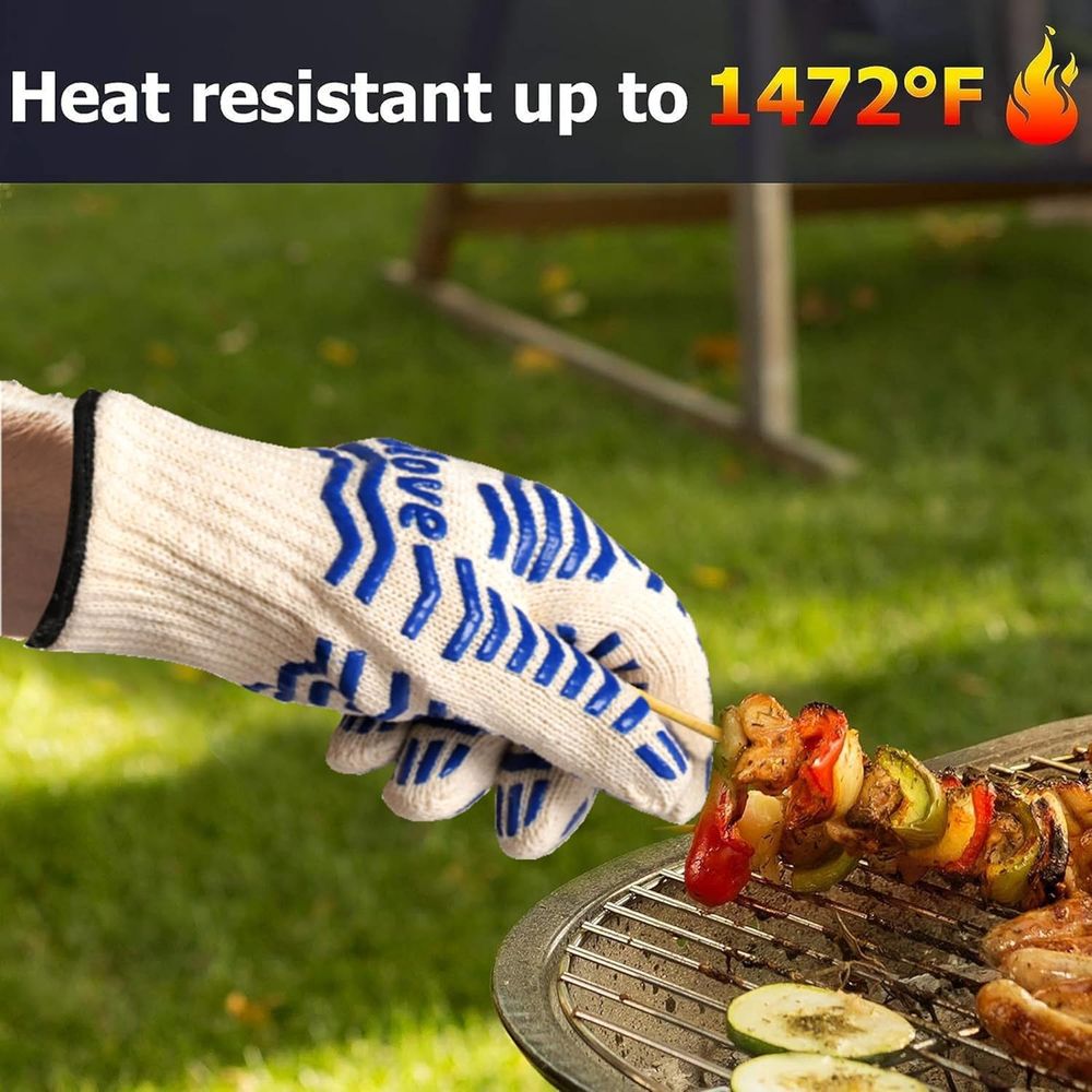 Heat Resistant Oven Gloves - B - Heat Resistant Glove のレビューと価格