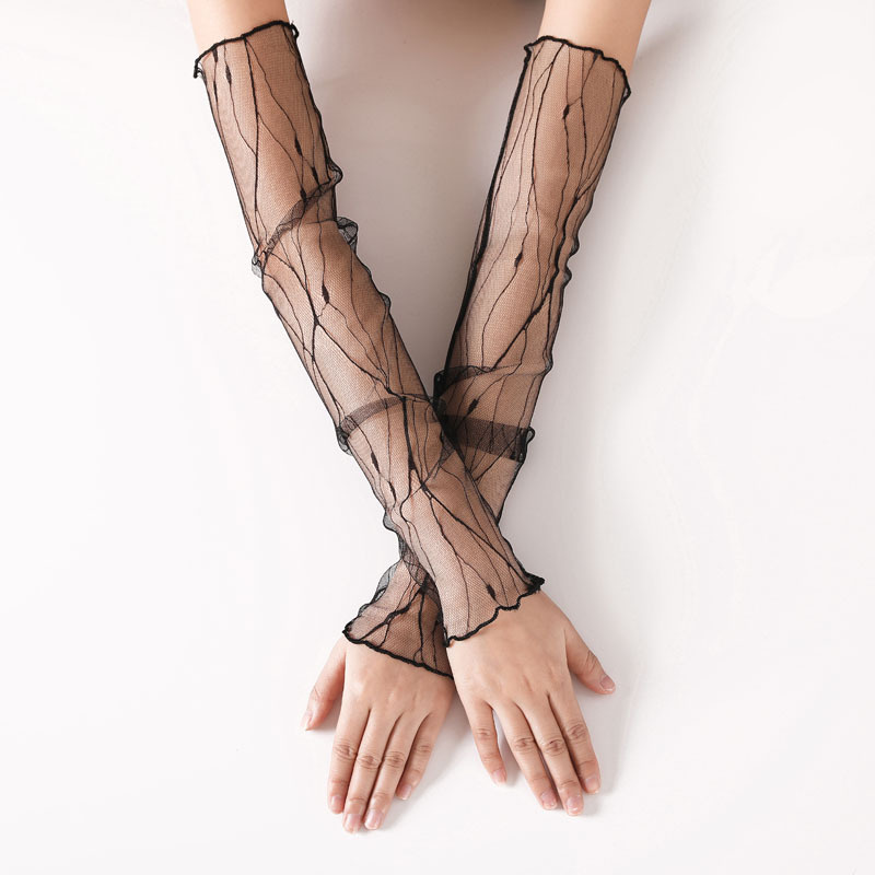 Mesh ice sleeve women summer l - Cycling Glove Padded のレビューと価格
