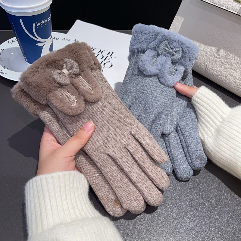 Gloves Women Wool Lined Touch  - Wool Glove Lined のレビューと価格