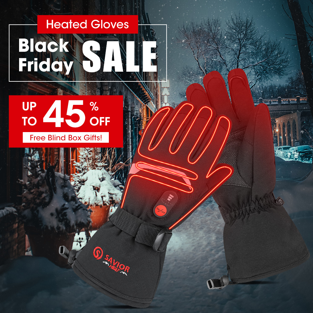 SNOW DEER Winter Heated Gloves - Ski Glove Waterproof のレビューと価格