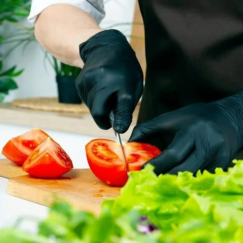 Black Nitrile Gloves Disposabl - Nitrile Mechanic Glove のレビューと価格