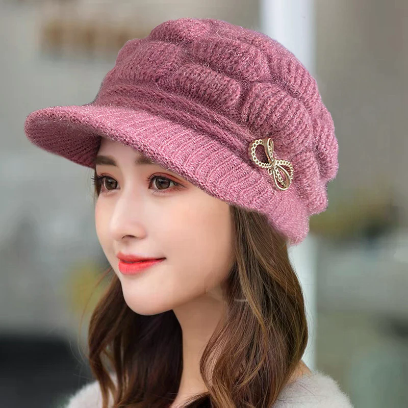 Winter Warm Hat Knitted Hat Ca - Wool Glove Lined のレビューと価格