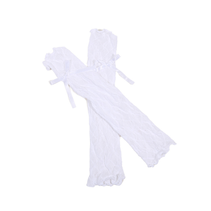 Summer Long Lace Ruffle Mesh F - Fingerless Glove Knit のレビューと価格