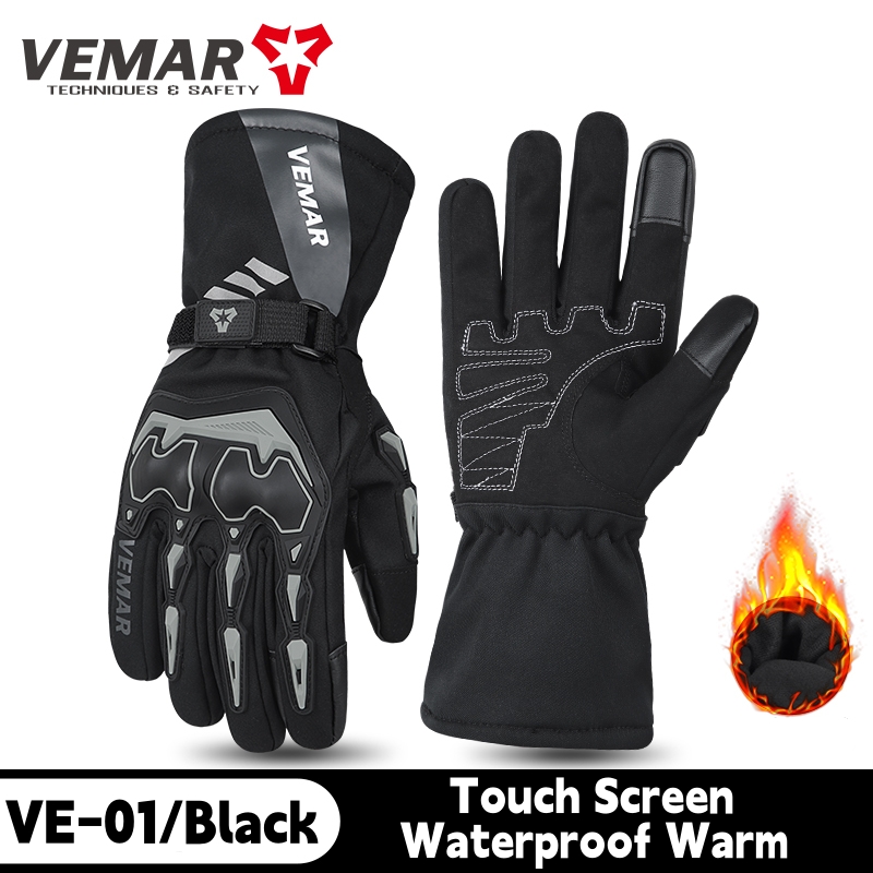 VE-01 Waterproof Winter Motorc - Winter Glove Insulated のレビューと価格