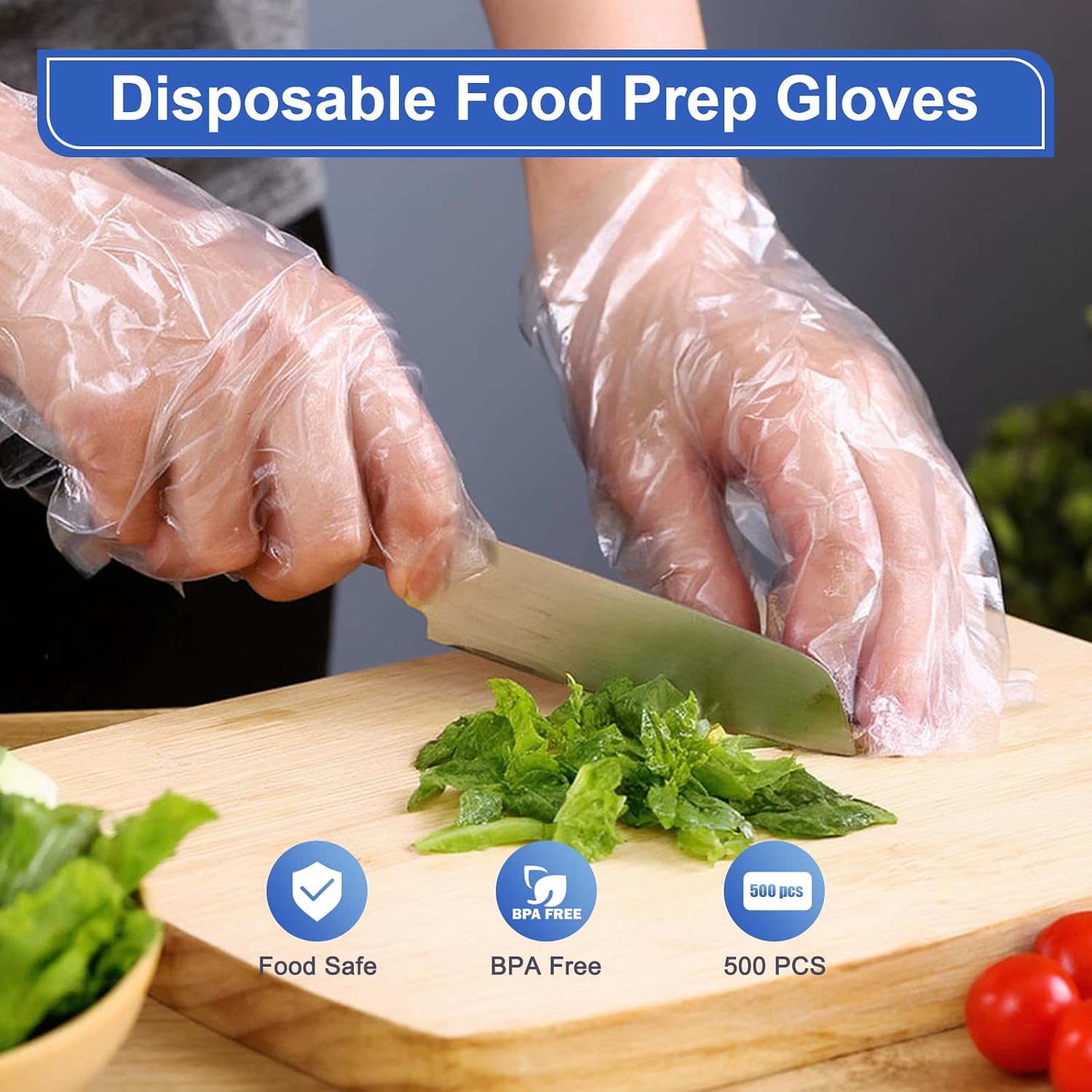 500 Pcs Disposable Food Prep G - Latex Disposable Glove のレビューと価格