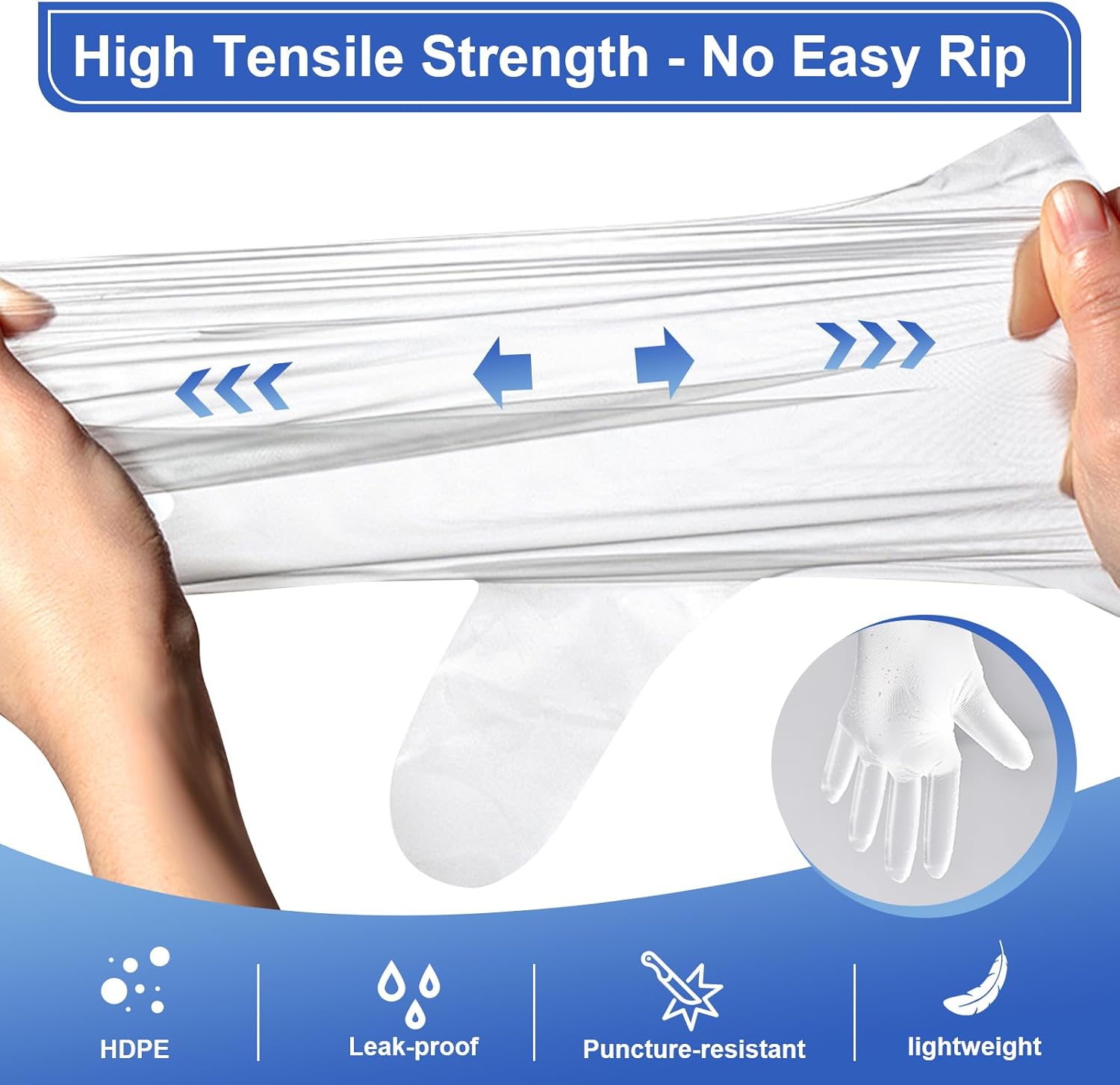 500 Pcs Disposable Food Prep G - Latex Disposable Glove のレビューと価格