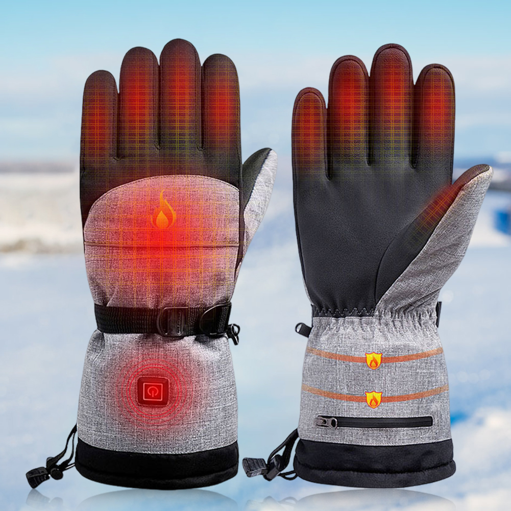 Electric Heated Gloves Men Wom - Ski Glove Waterproof のレビューと価格
