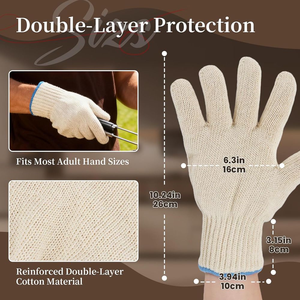 Heat-Resistant BBQ Gloves - Fu - Heat Resistant Glove のレビューと価格