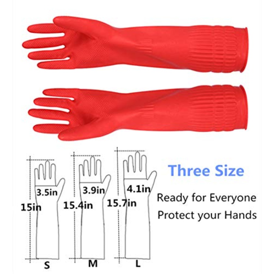 Rubber Cleaning Gloves Kitchen - Rubber Glove Cleaning のレビューと価格