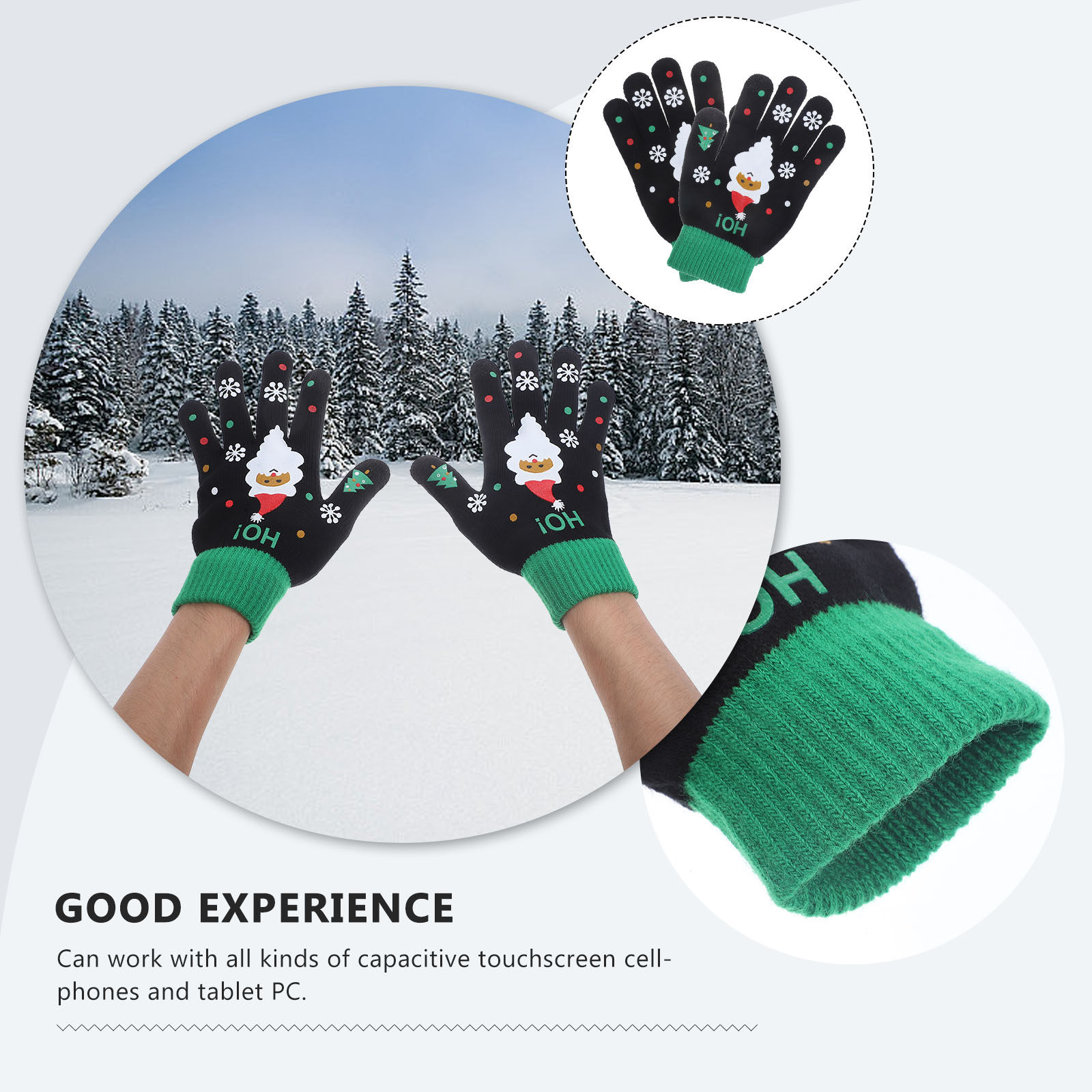 1Pair Touchscreen Gloves Women - Touchscreen Glove Capacitive のレビューと価格