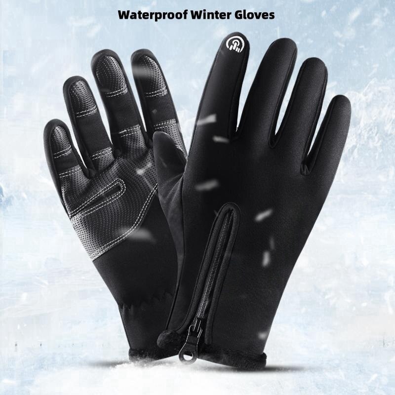 Winter Warm Gloves Men Women T - Leather Driving Glove のレビューと価格