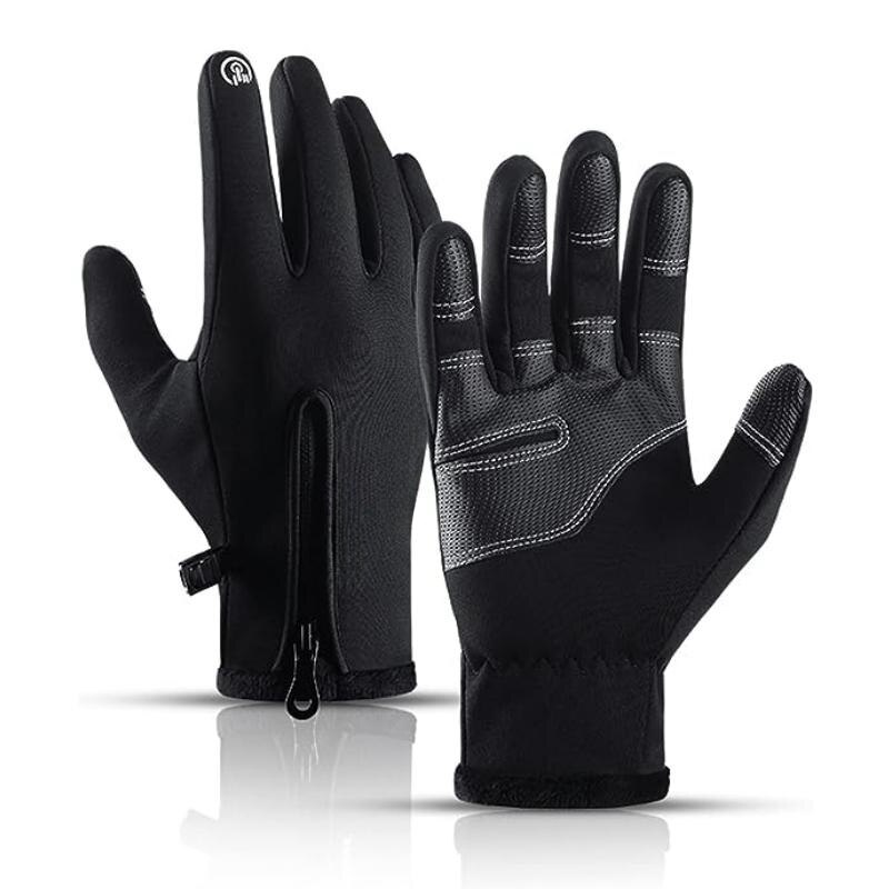 Winter Warm Gloves Men Women T - Leather Driving Glove のレビューと価格