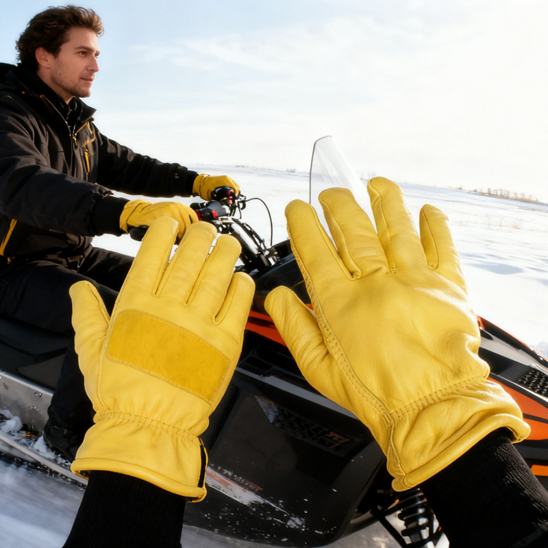 Mens Motorcycle Winter Gloves  - Winter Glove Insulated のレビューと価格