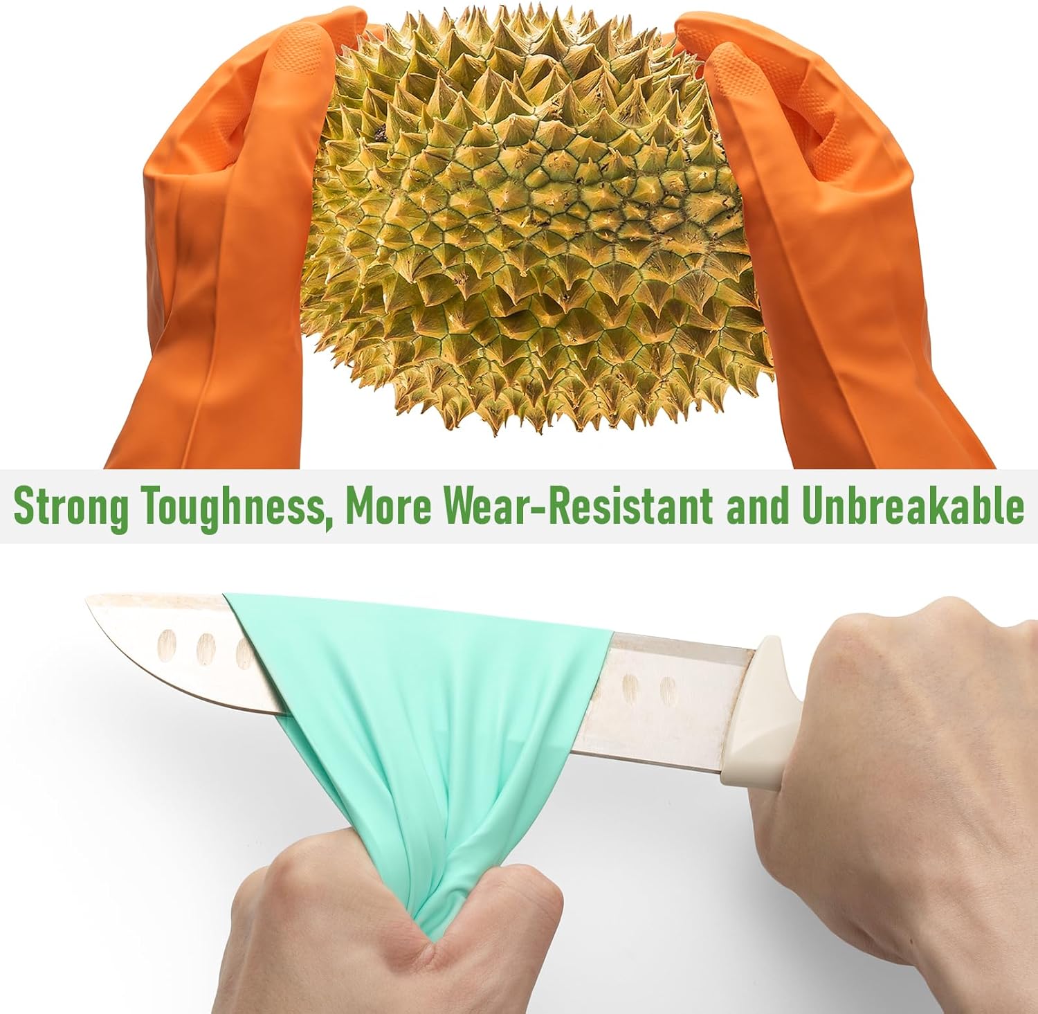 3 Pairs Colorful Rubber Dishwa - Rubber Glove Cleaning のレビューと価格