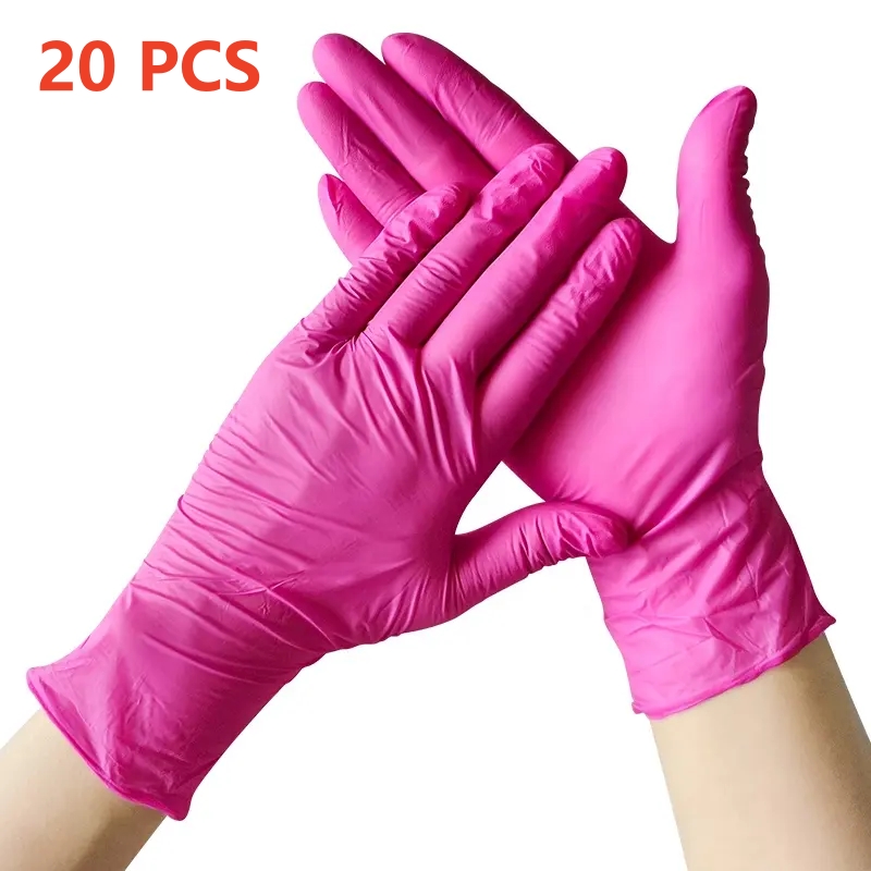 Fuchsia Nitrile Disposable Glo - Latex Disposable Glove のレビューと価格