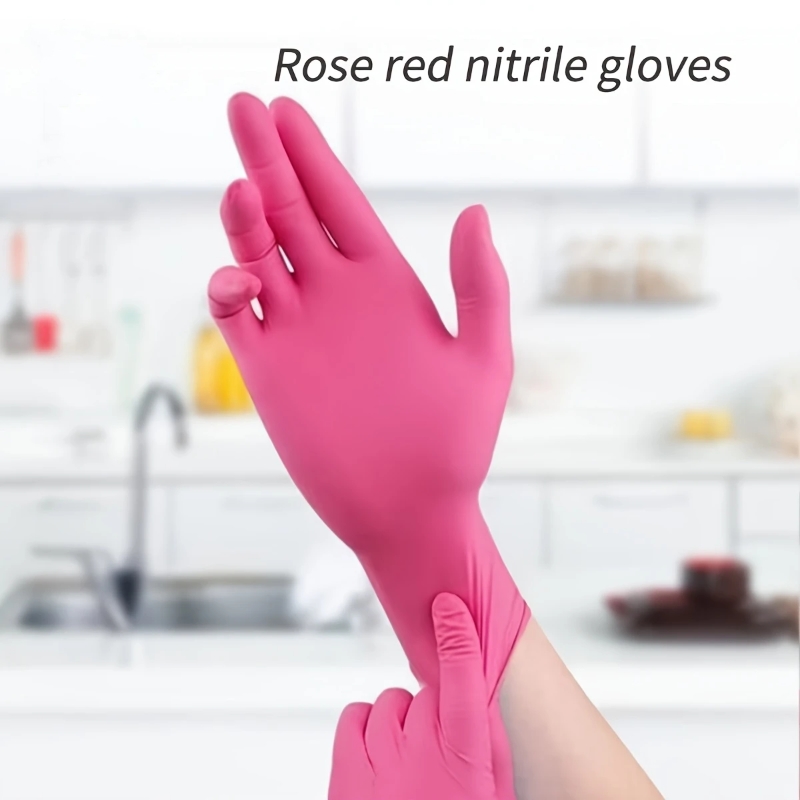 Fuchsia Nitrile Disposable Glo - Latex Disposable Glove のレビューと価格