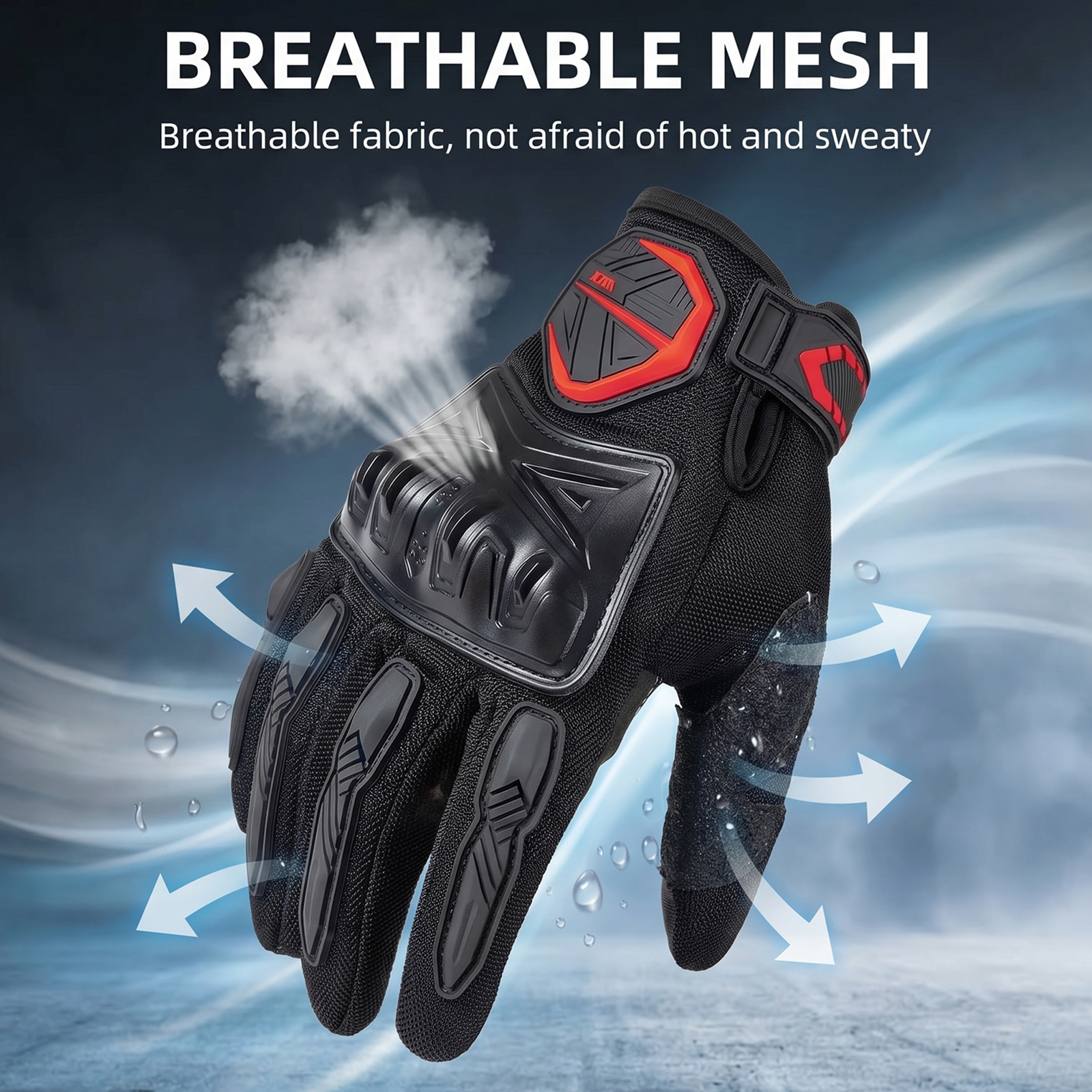 Summer Motorcycle Gloves Men W - Cycling Glove Padded のレビューと価格