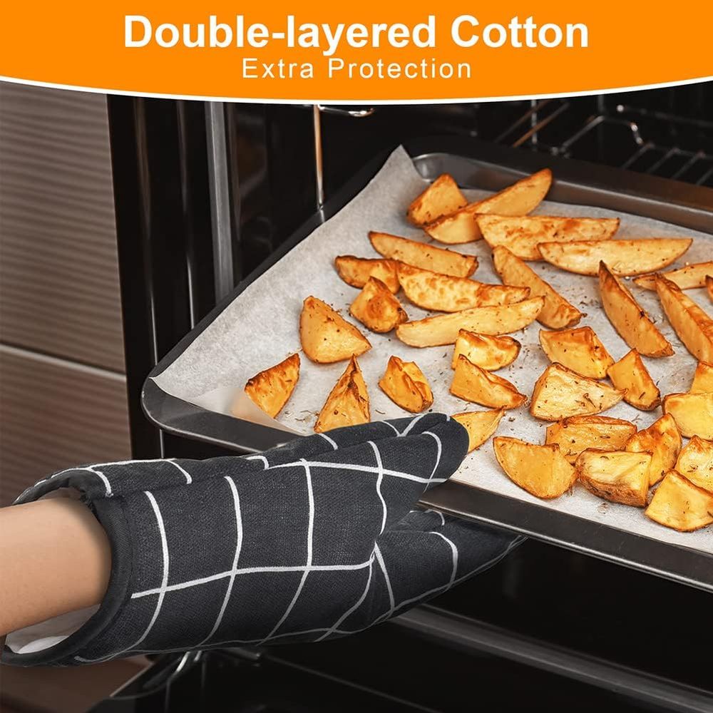6-Piece Heat Resistant Oven Mi - Heat Resistant Glove のレビューと価格