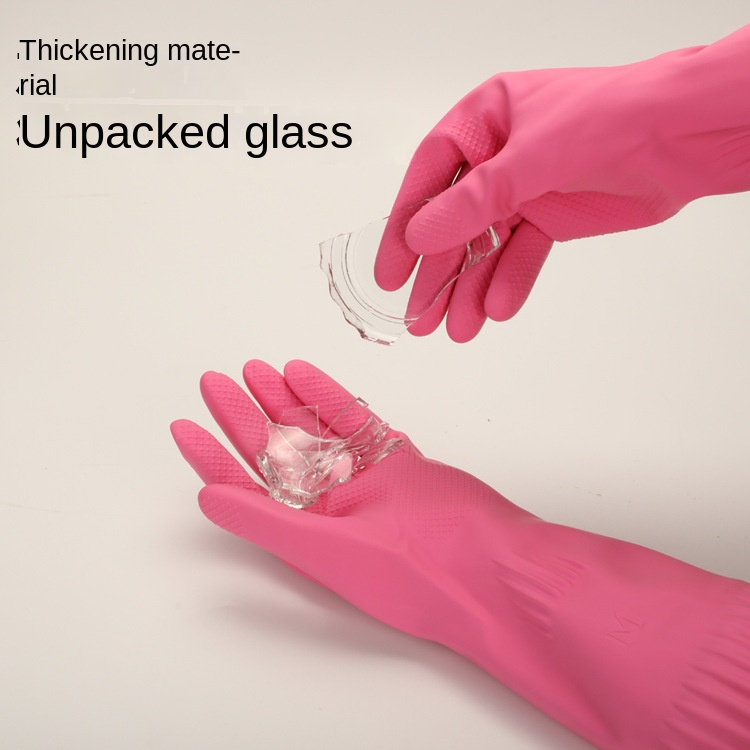 38cm Extra Thick Pink Rubber D - Dish Glove Rubber のレビューと価格