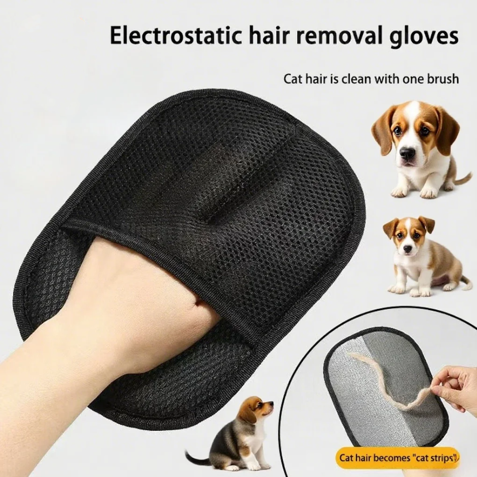 2-in-1 Reusable Pet Grooming G - Rubber Glove Cleaning のレビューと価格
