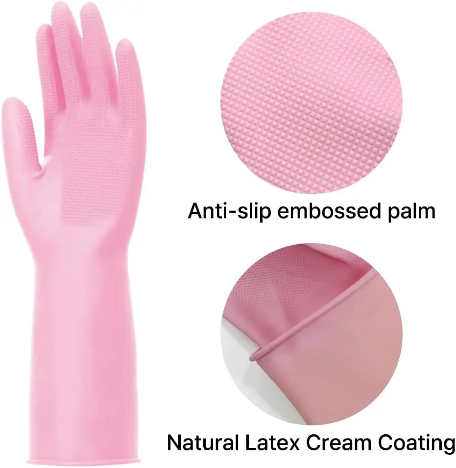 3 Pairs Cream-Coating Rubber G - Rubber Glove Cleaning のレビューと価格