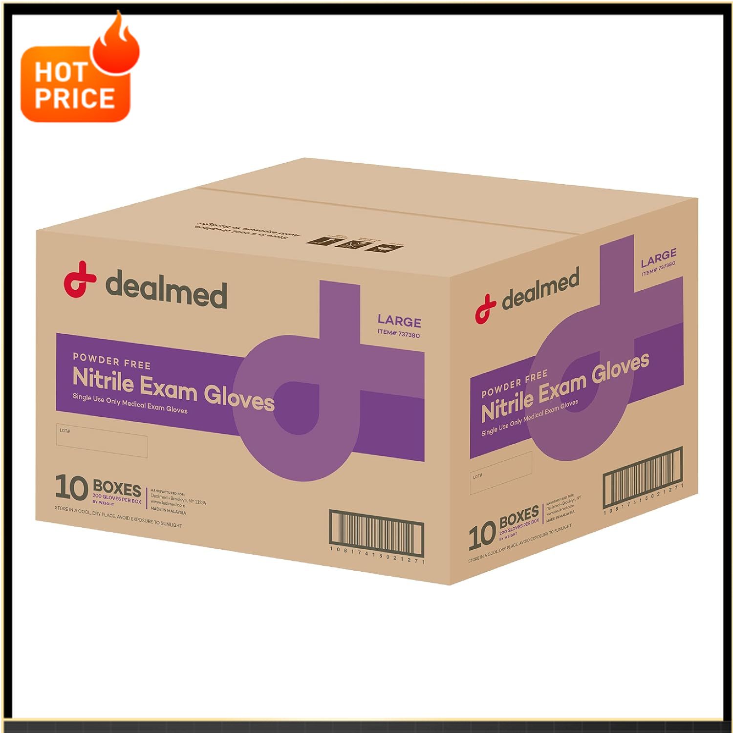 BestsellerMedical Exam Gloves  - Exam Glove Nitrile のレビューと価格