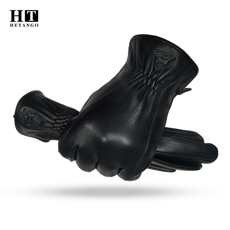  Winter Men's Black Buckskin  - Wool Glove Lined のレビューと価格