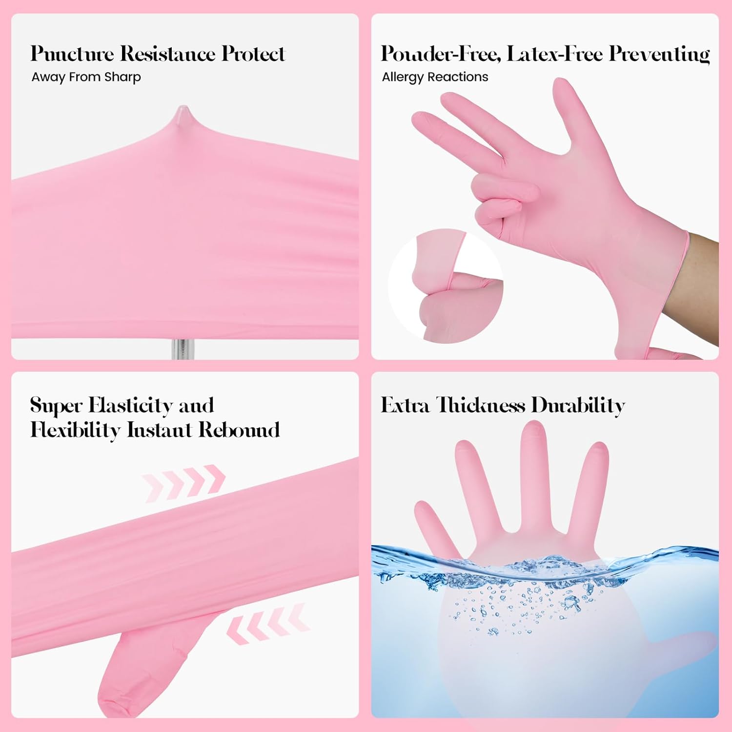Kids Disposable Gloves for 3-8 - Latex Disposable Glove のレビューと価格