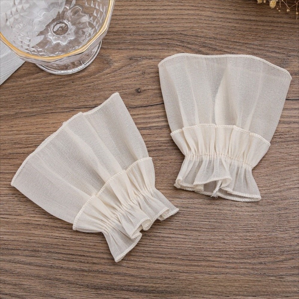 Ruched Pleated Detachable Cuff - Fingerless Glove Knit のレビューと価格