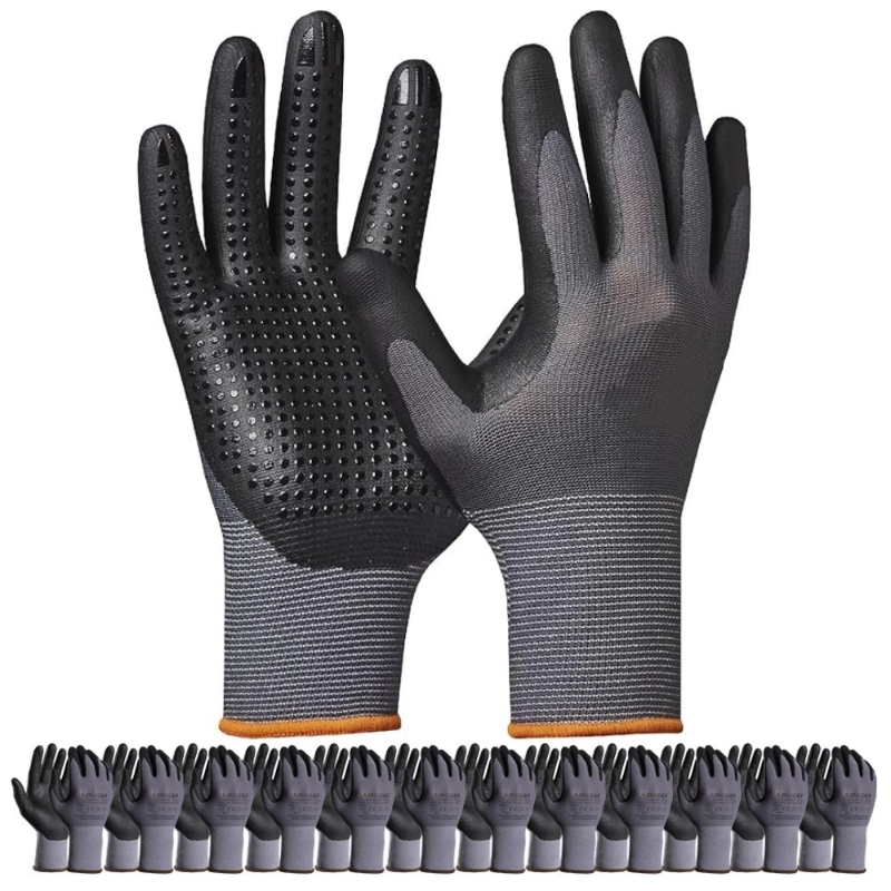 Micro-Foam Nitrile Coated Safe - Nitrile Mechanic Glove のレビューと価格