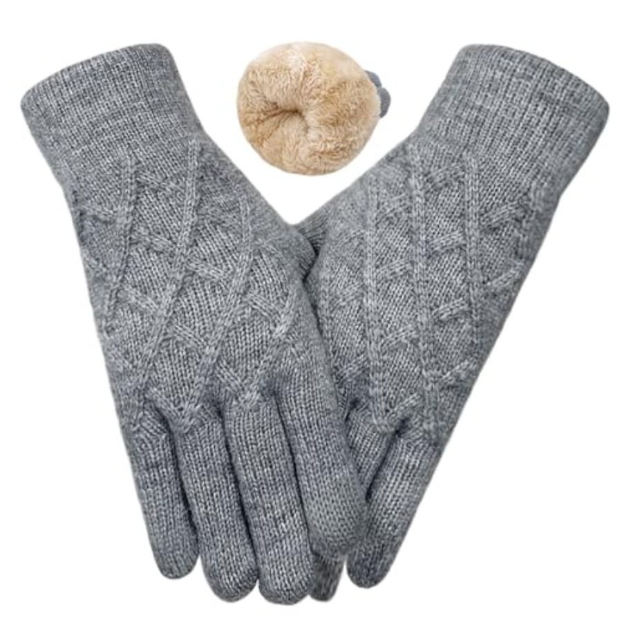 Winter Wool Gloves for Women M - Wool Glove Lined のレビューと価格