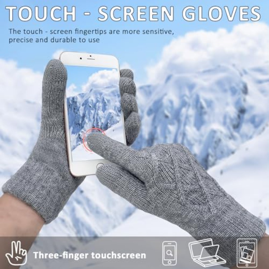 Winter Wool Gloves for Women M - Wool Glove Lined のレビューと価格