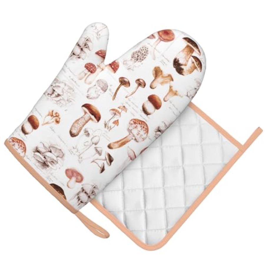 Silicone Oven Mitts Pan Mats S - Heat Resistant Glove のレビューと価格