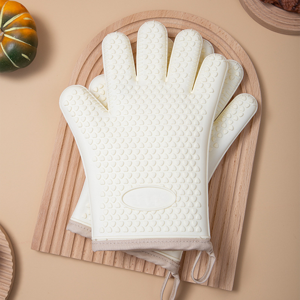 Heat Resistant Silicone Gloves - Oven Mitt Silicone のレビューと価格