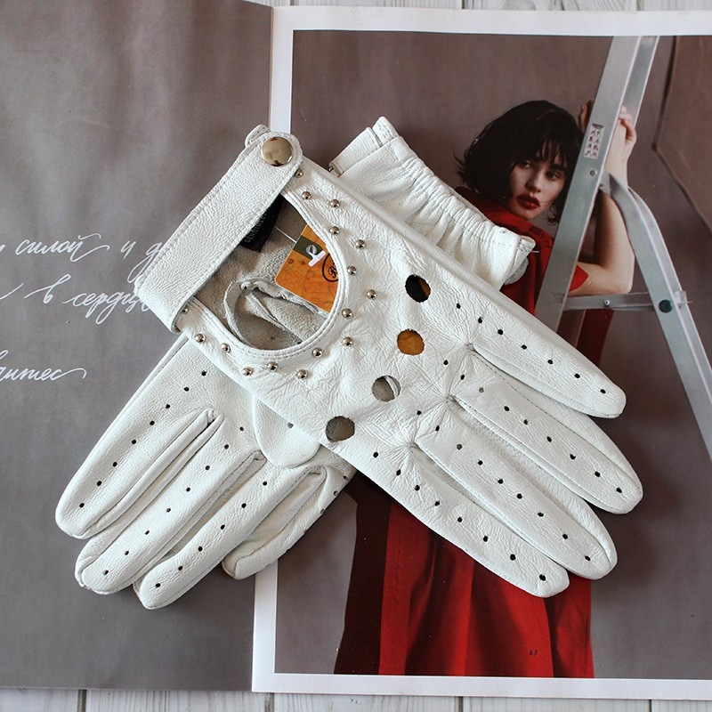 Summer Driving All Finger Leat - Leather Driving Glove のレビューと価格
