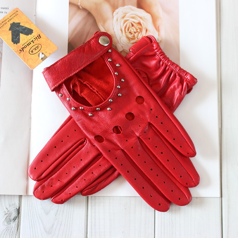 Summer Driving All Finger Leat - Leather Driving Glove のレビューと価格