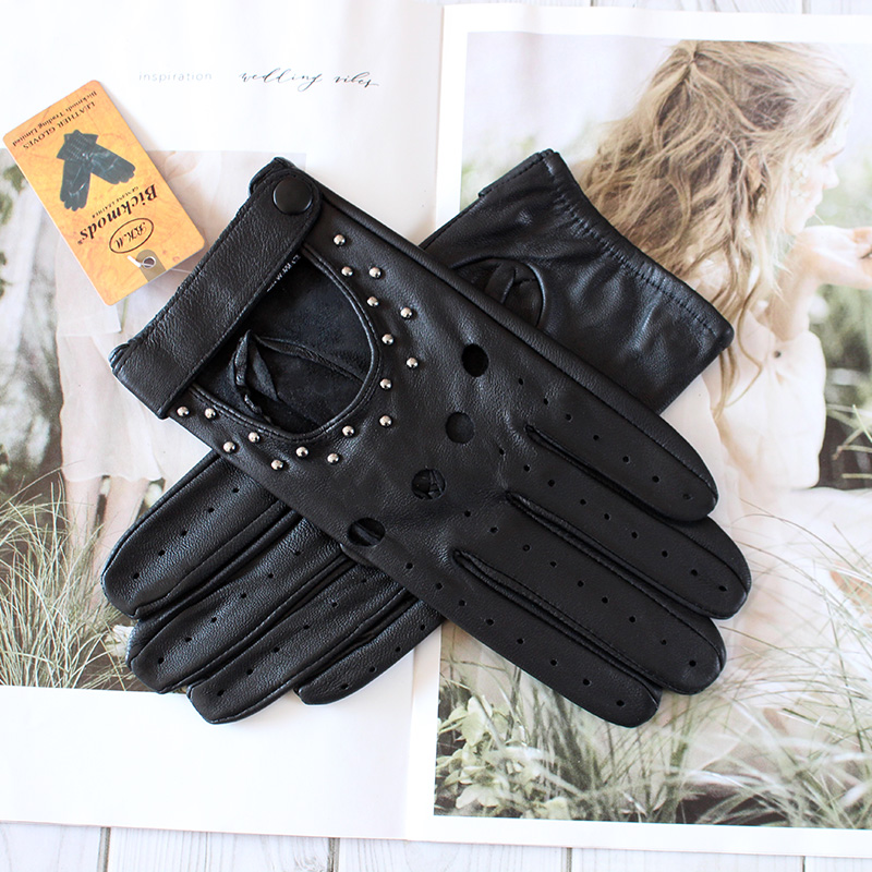 Summer Driving All Finger Leat - Leather Driving Glove のレビューと価格