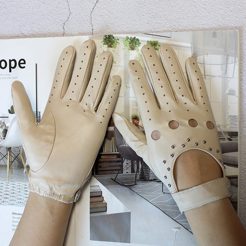 Summer Driving All Finger Leat - Leather Driving Glove のレビューと価格