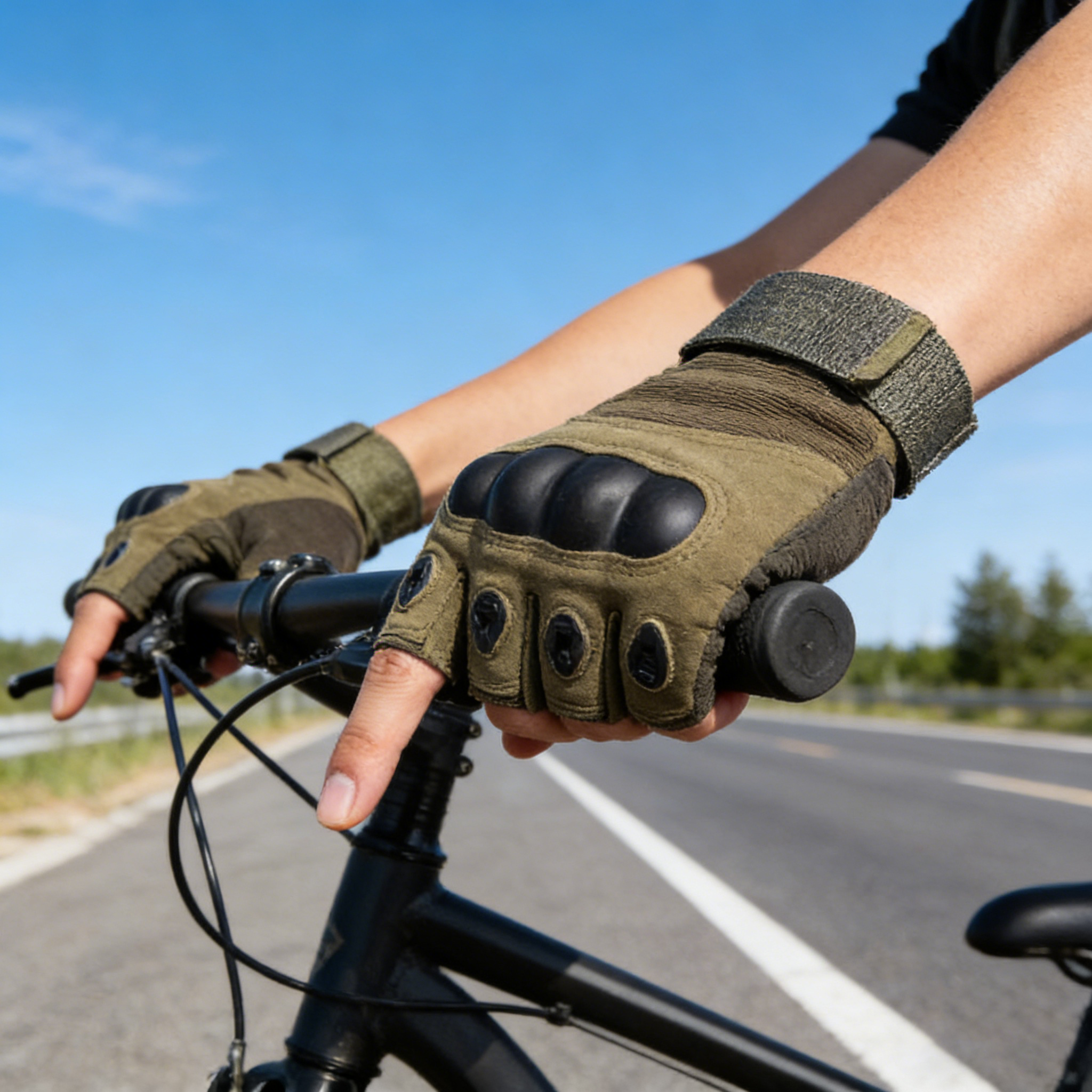 Tactical Hard Knuckle Half Fin - Motorcycle Glove Knuckle のレビューと価格